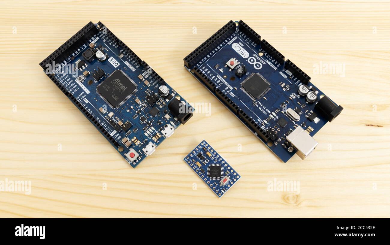 Arduino Microcontroller High Resolution Stock Photography and Images ...