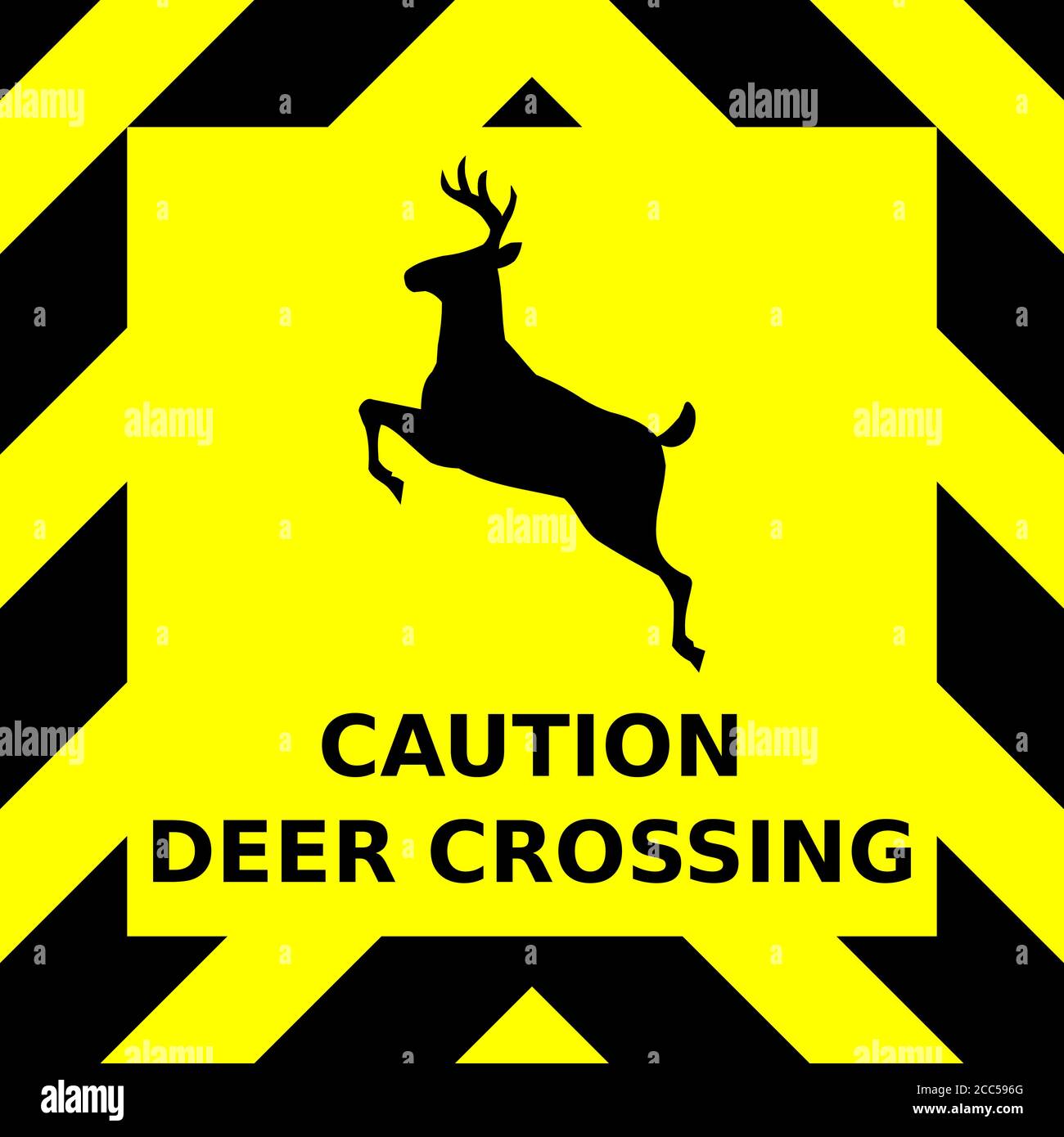 deer-crossing-signage-stock-vector-images-alamy for Free Printable Deer Crossing Sign Deer crossing signage Stock Vector Images - Alamy for Free Printable Deer Crossing Sign