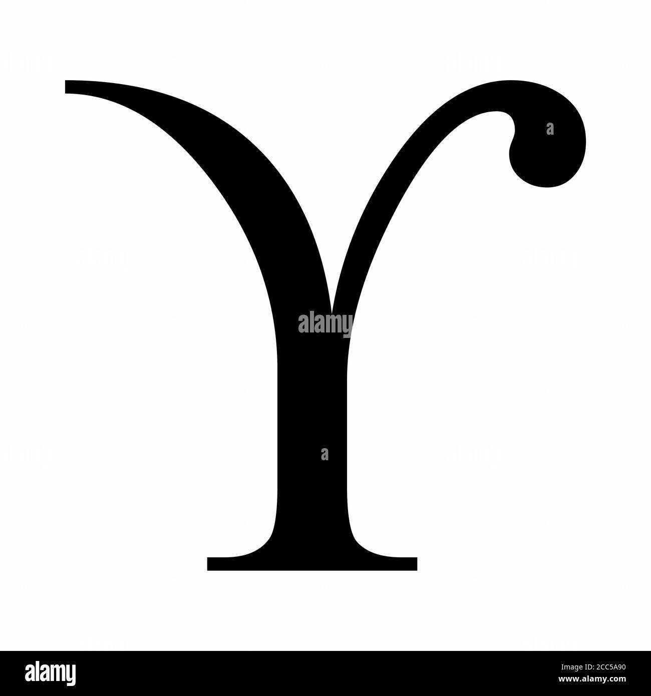 Greek letter upsilon hi-res stock photography and images - Alamy