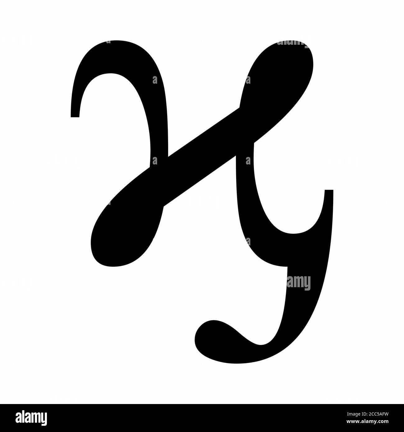 Kai greek sign Stock Vector Image & Art Alamy