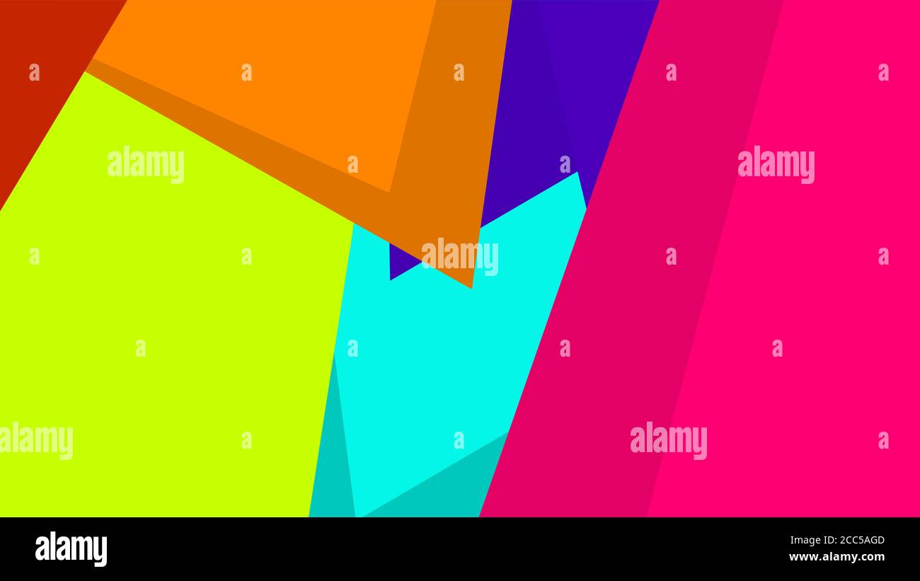 vector illustration of an abstract colorful background with triangles ...