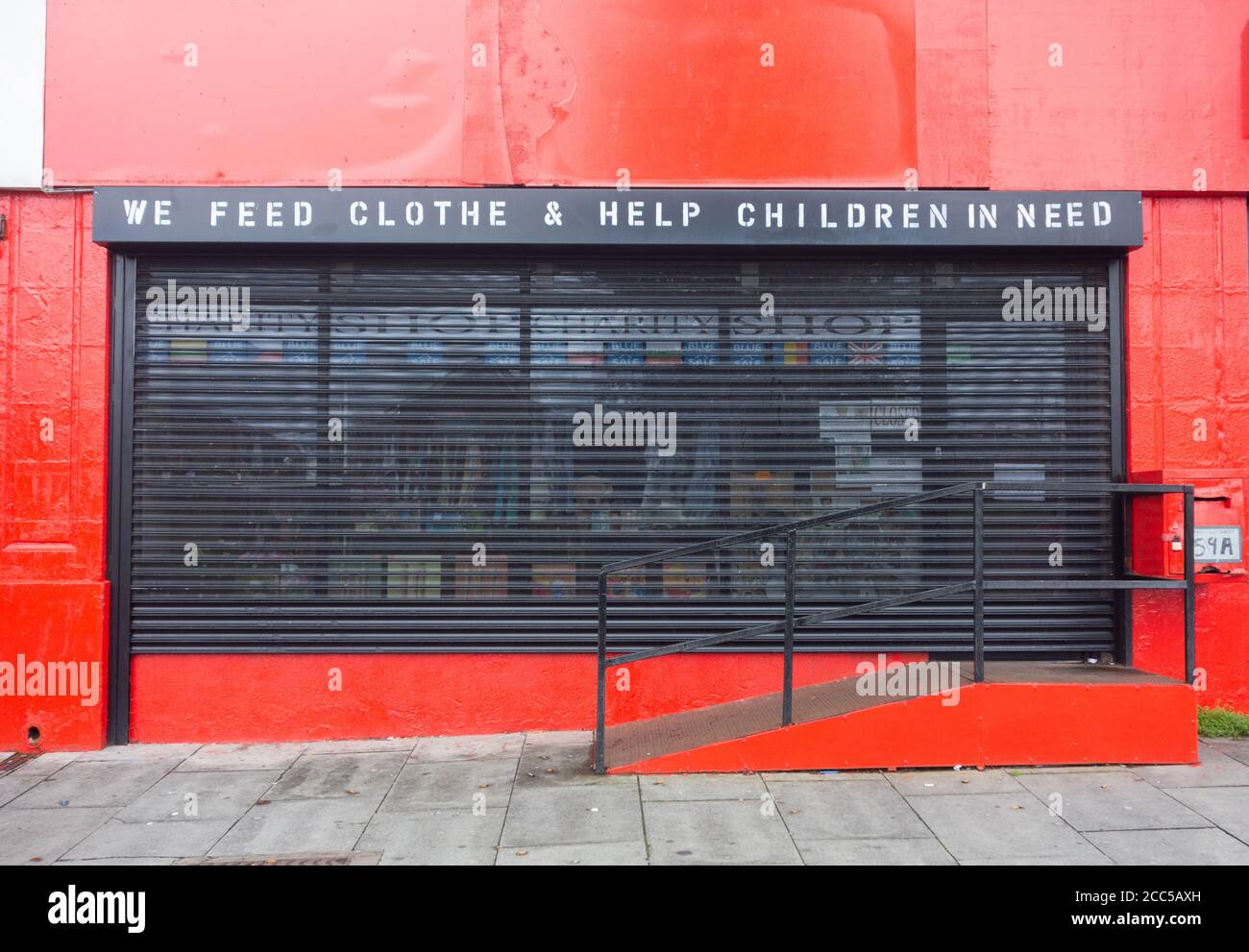 Charity shop. UK Stock Photo