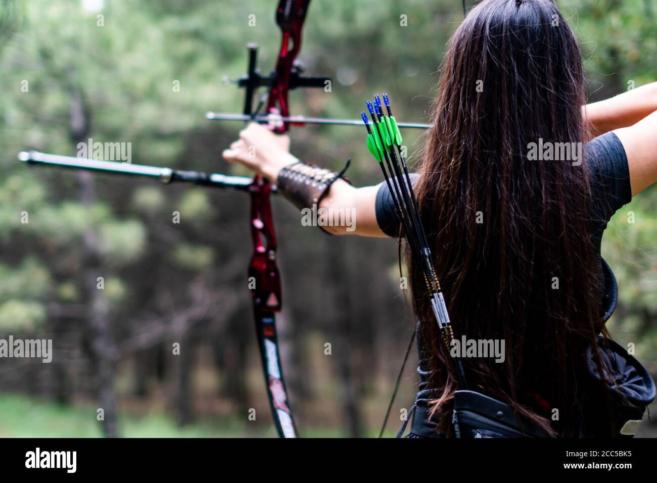 Arm with bow and arrow hi-res stock photography and images - Alamy