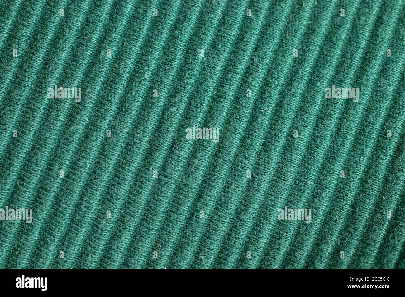 Green lines texture background, textile tissue textured Stock Photo