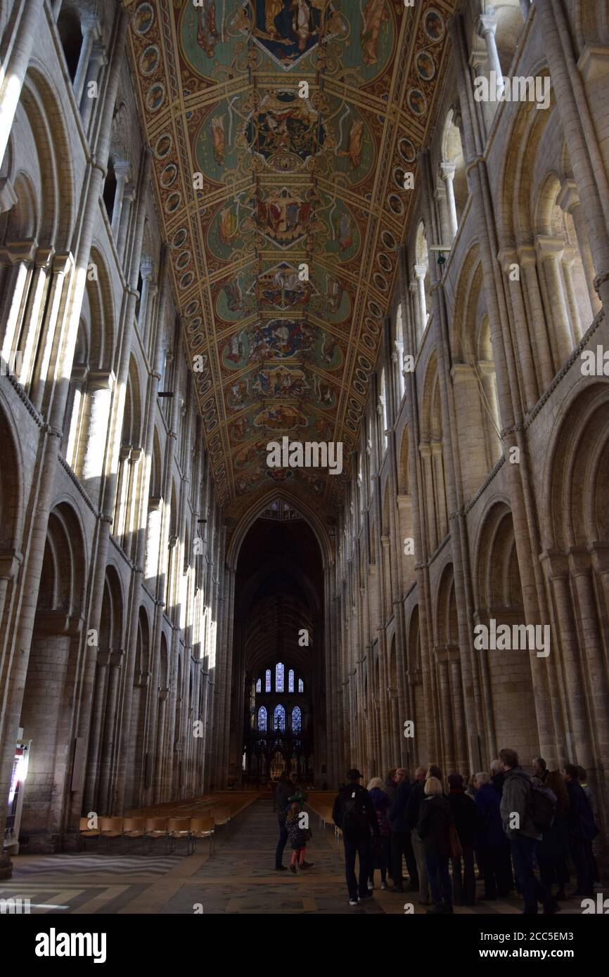Inside Ely Cathedral Stock Photo