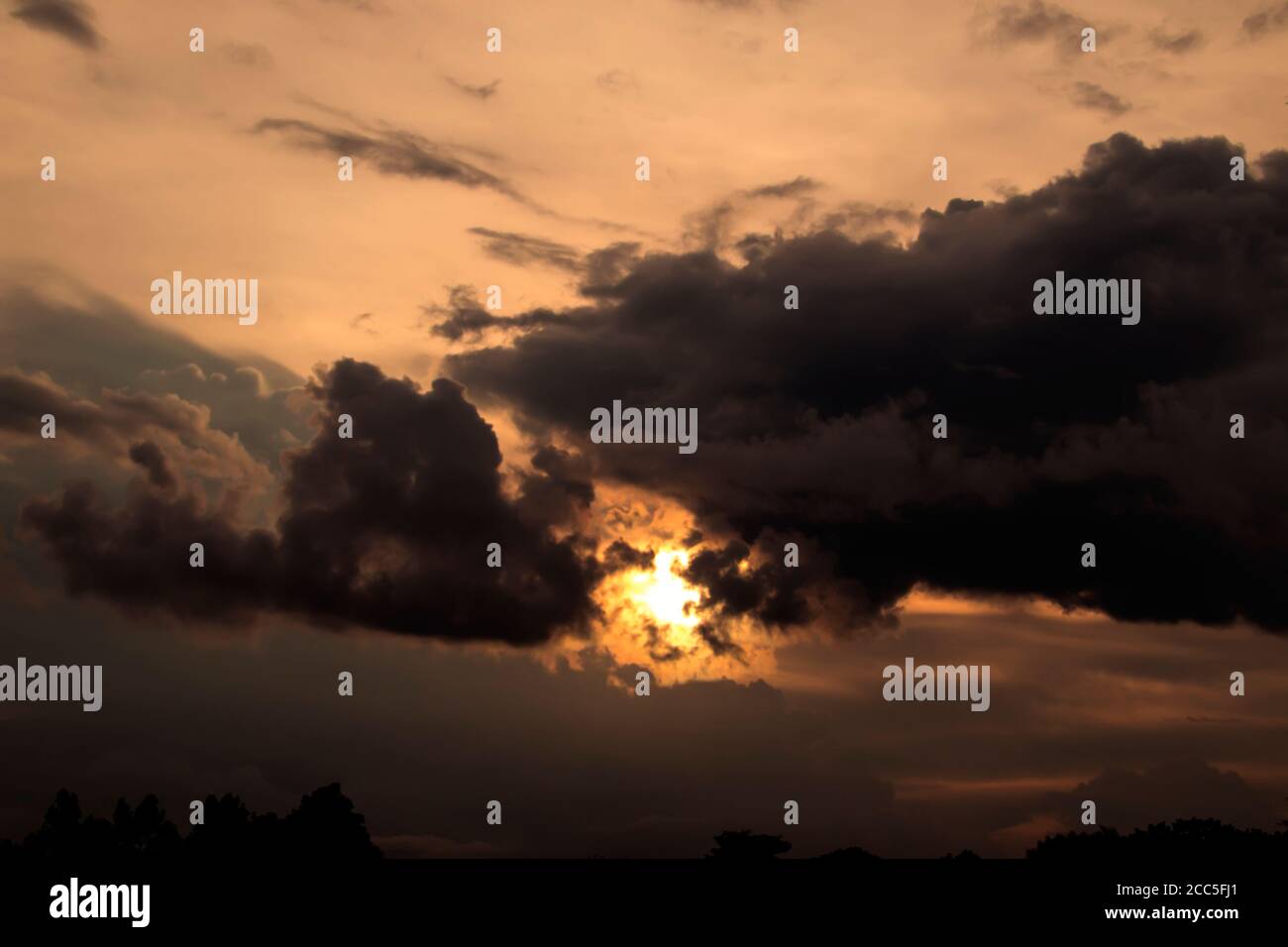 Stormy rain clouds background. Dark sky Stock Photo - Alamy