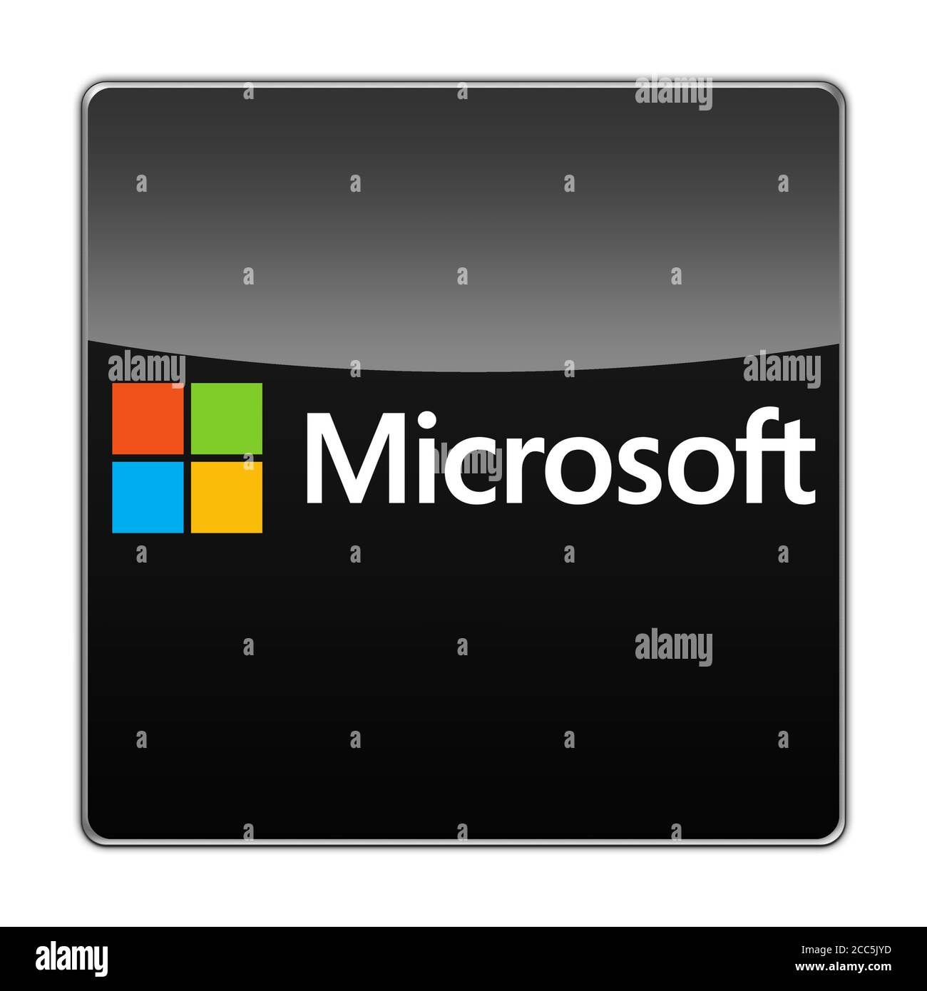 Microsoft logo Stock Photo