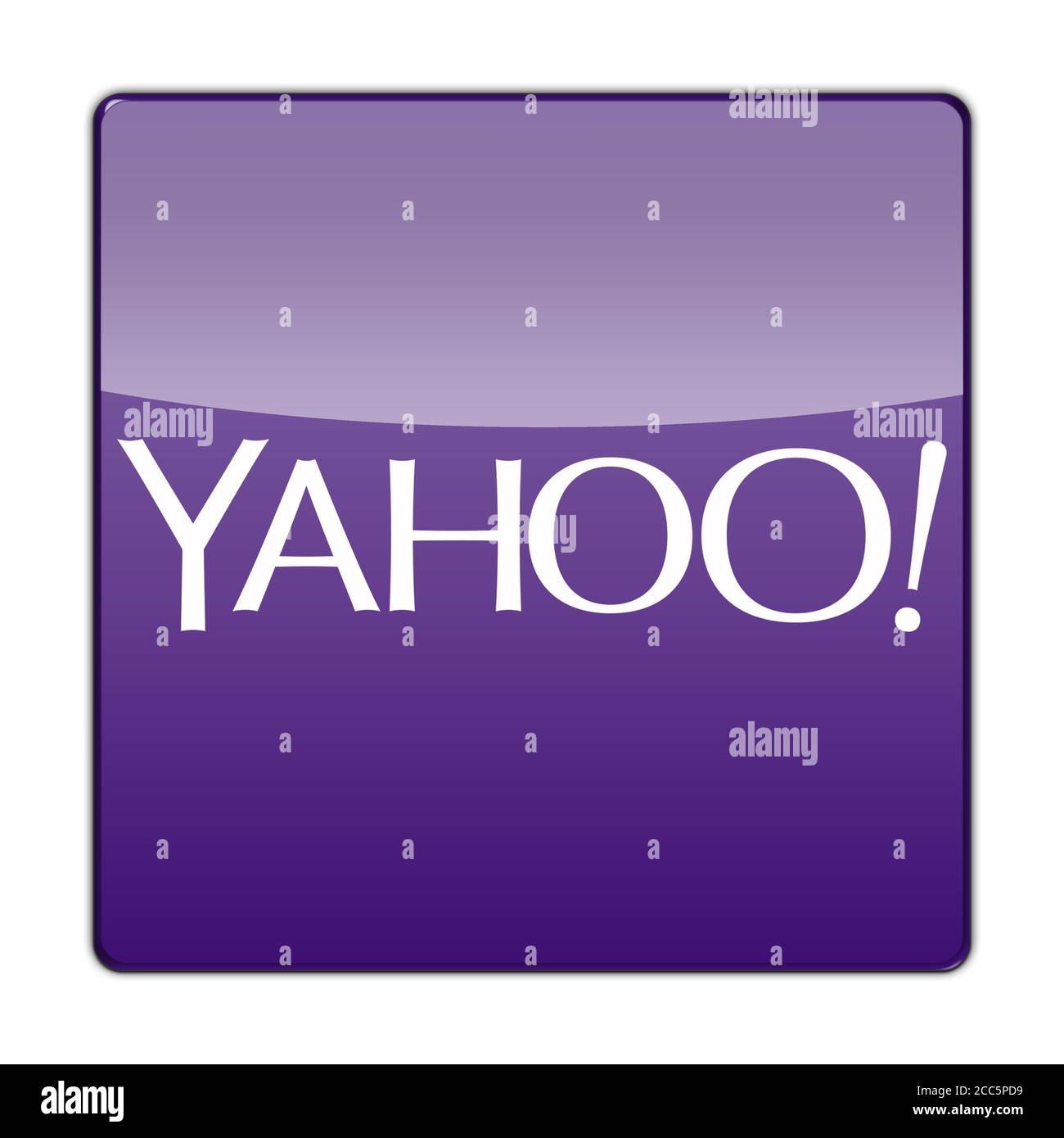 Yahoo icon Stock Photo