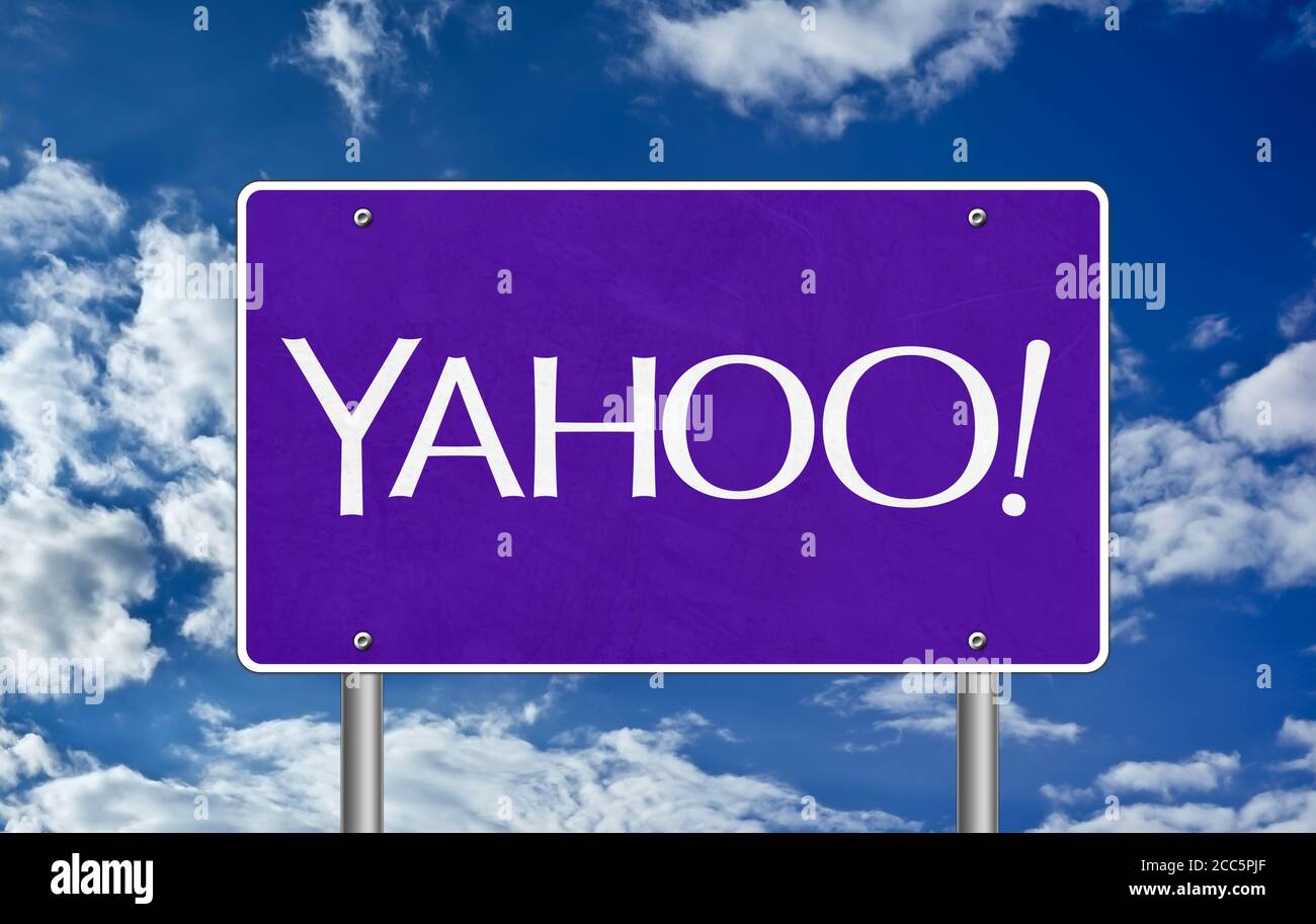 Yahoo icon hi-res stock photography and images - Alamy