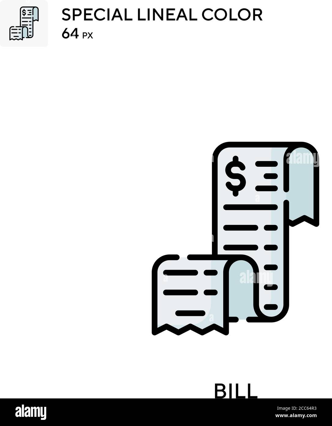 Medical bill invoice Stock Vector Images - Alamy