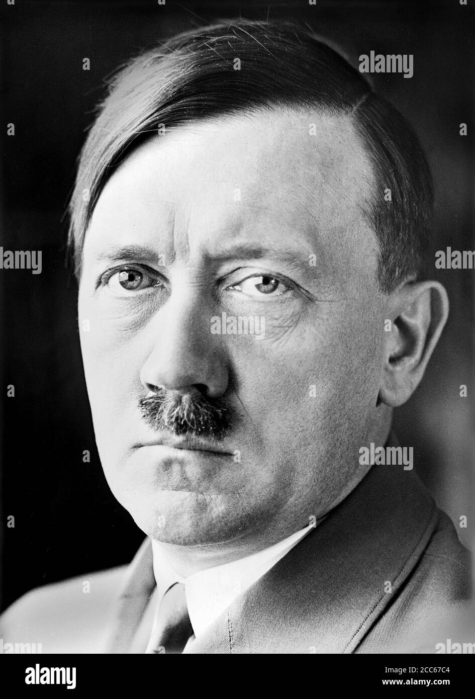 Portrait of Adolf Hitler (1889-1945) Stock Photo