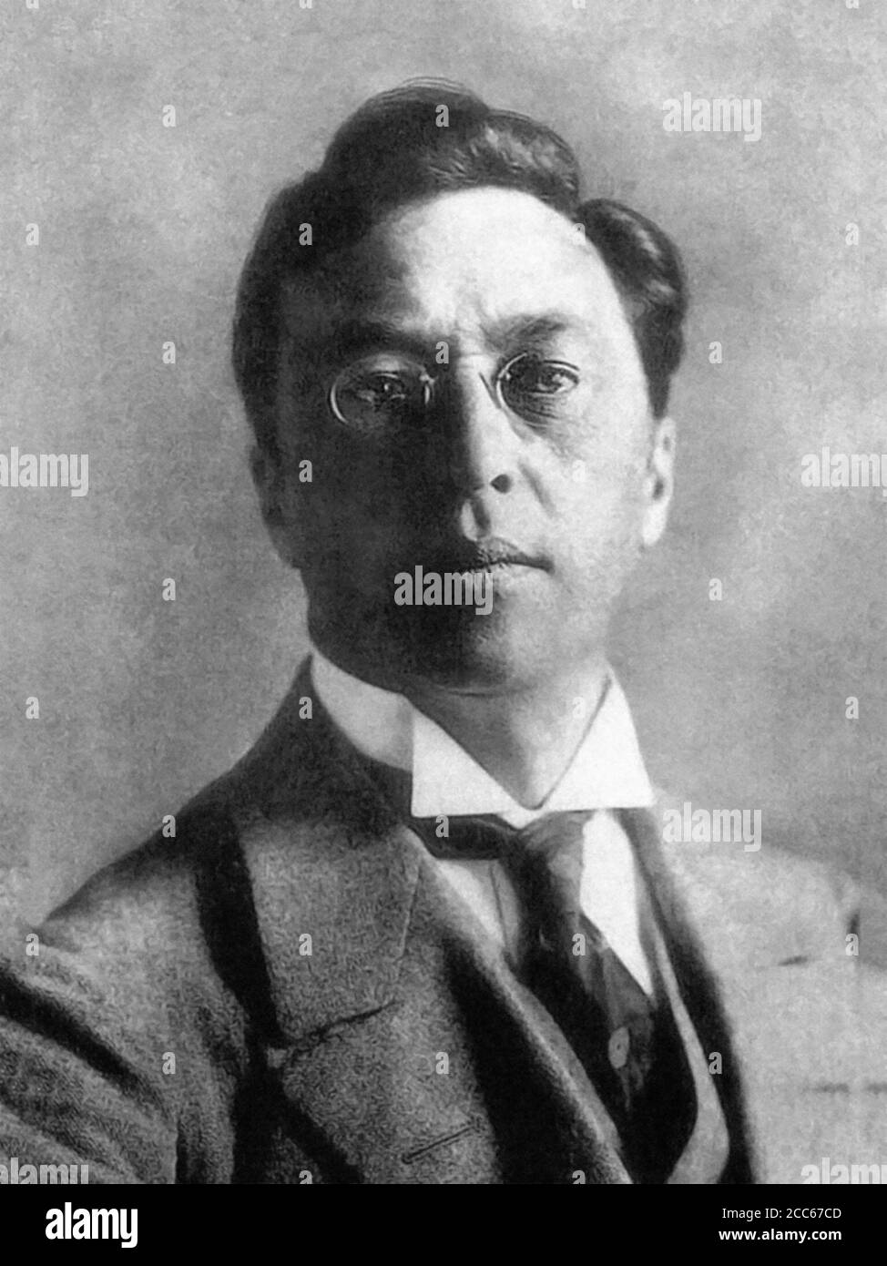 Portrait of Wassily Kandinsky 1866 1944 Stock Photo Alamy