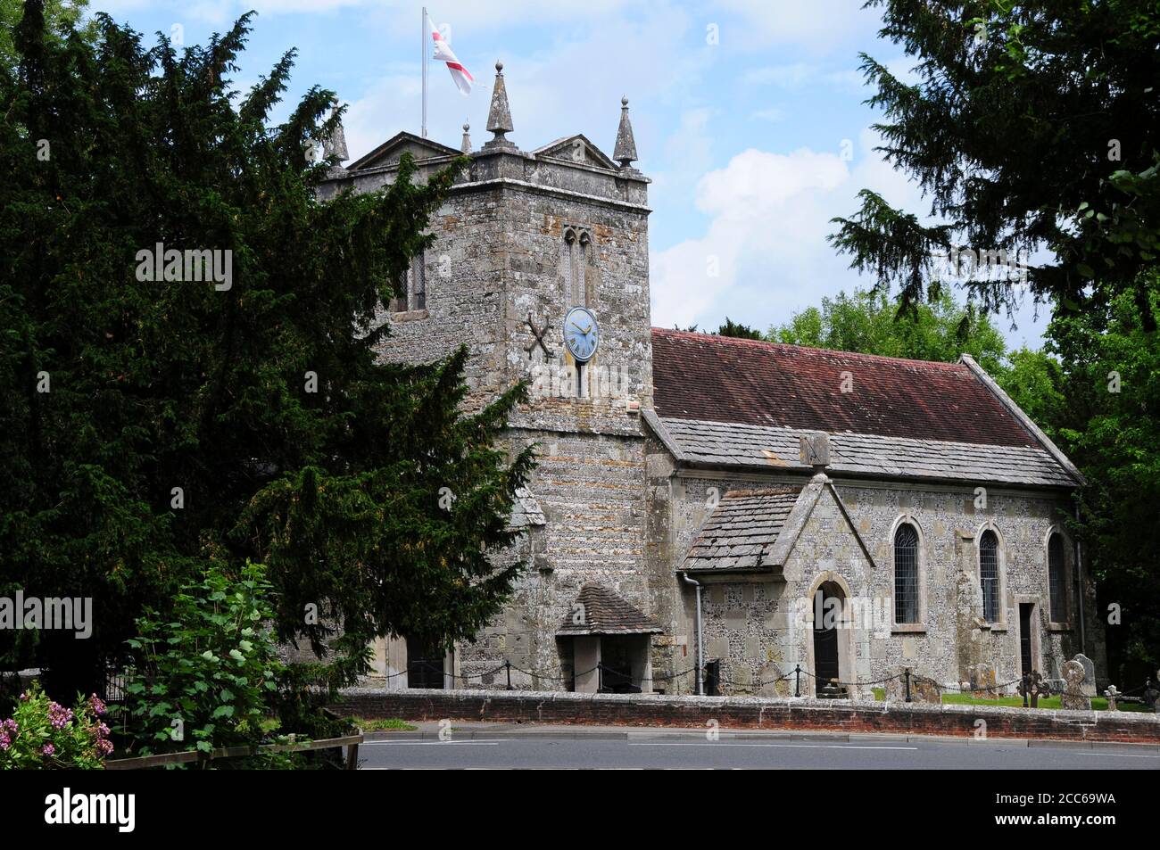 Church of St.Mary the Virgin, Charlton Marshall, Dorset, England Stock