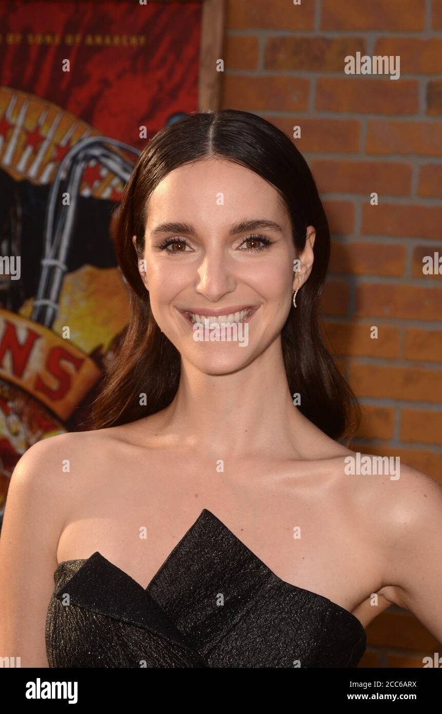 LOS ANGELES - AUG 28:  Carla Baratta at the Mayans M.C. Red Carpet Premiere at the TCL Chinese Theater IMAX on August 28, 2018 in Los Angeles, CA Stock Photo