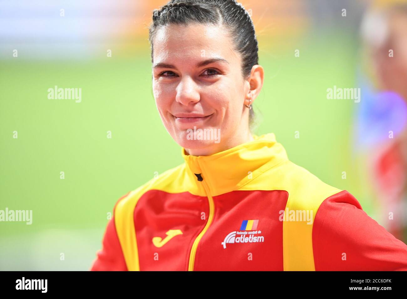 Alina Rotaru (Romania). Long Jump women final. IAAF World Athletics