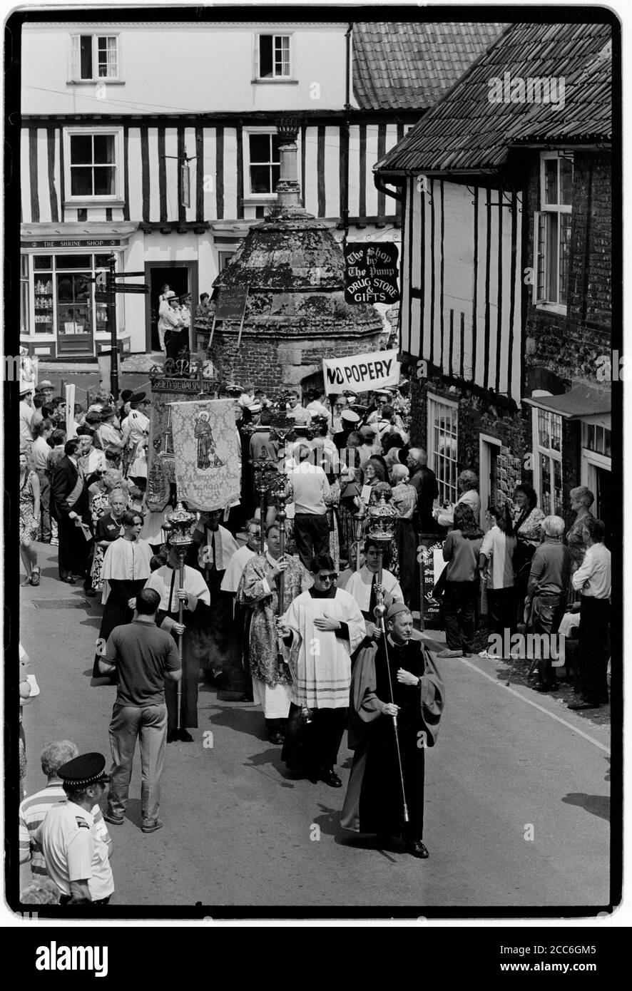 Walsingham Pilgrimage Norfolk England May 1992 Our Lady of Walsingham