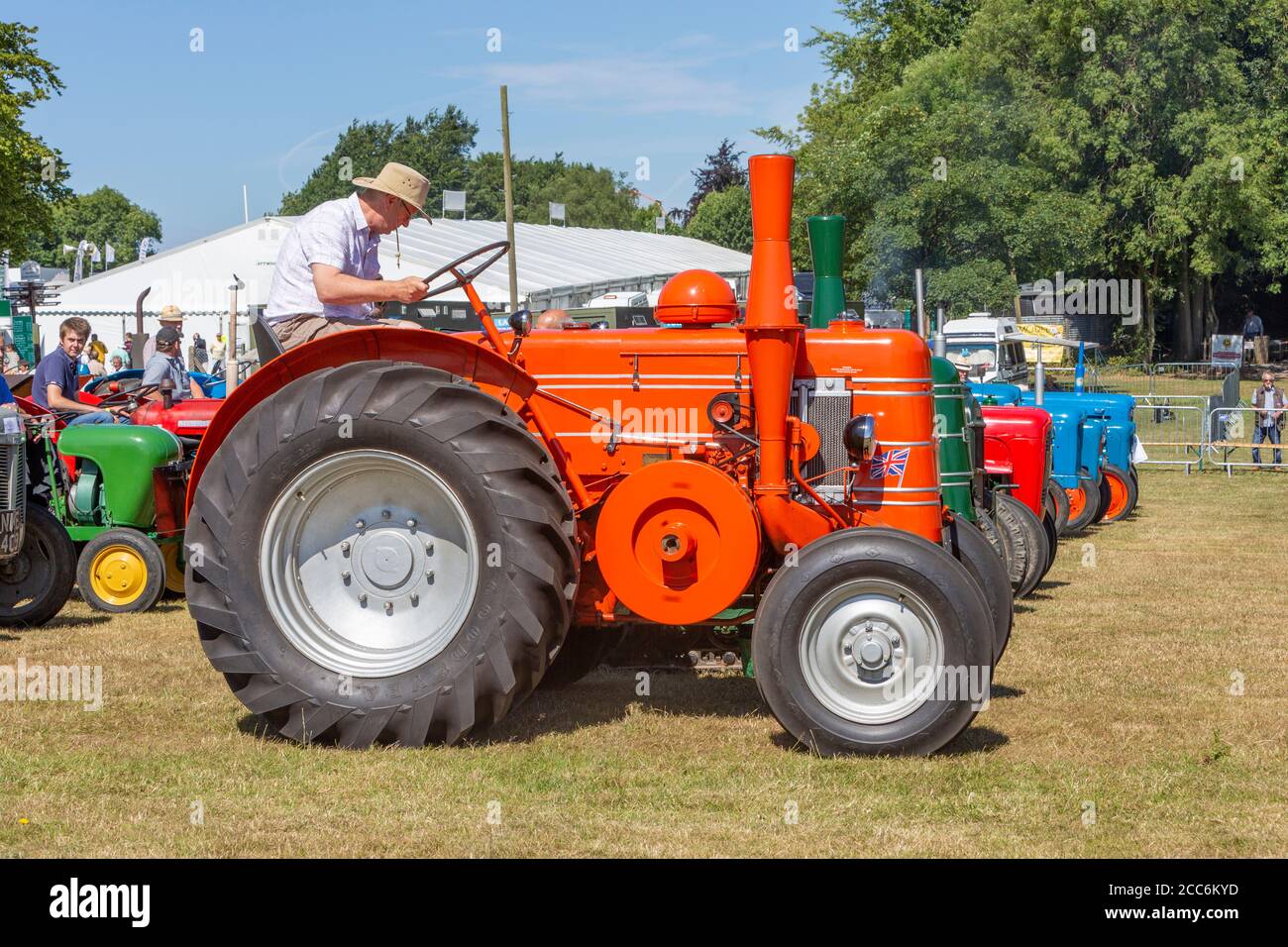 A classic Field Marshall Tractor Stock Photo Alamy
