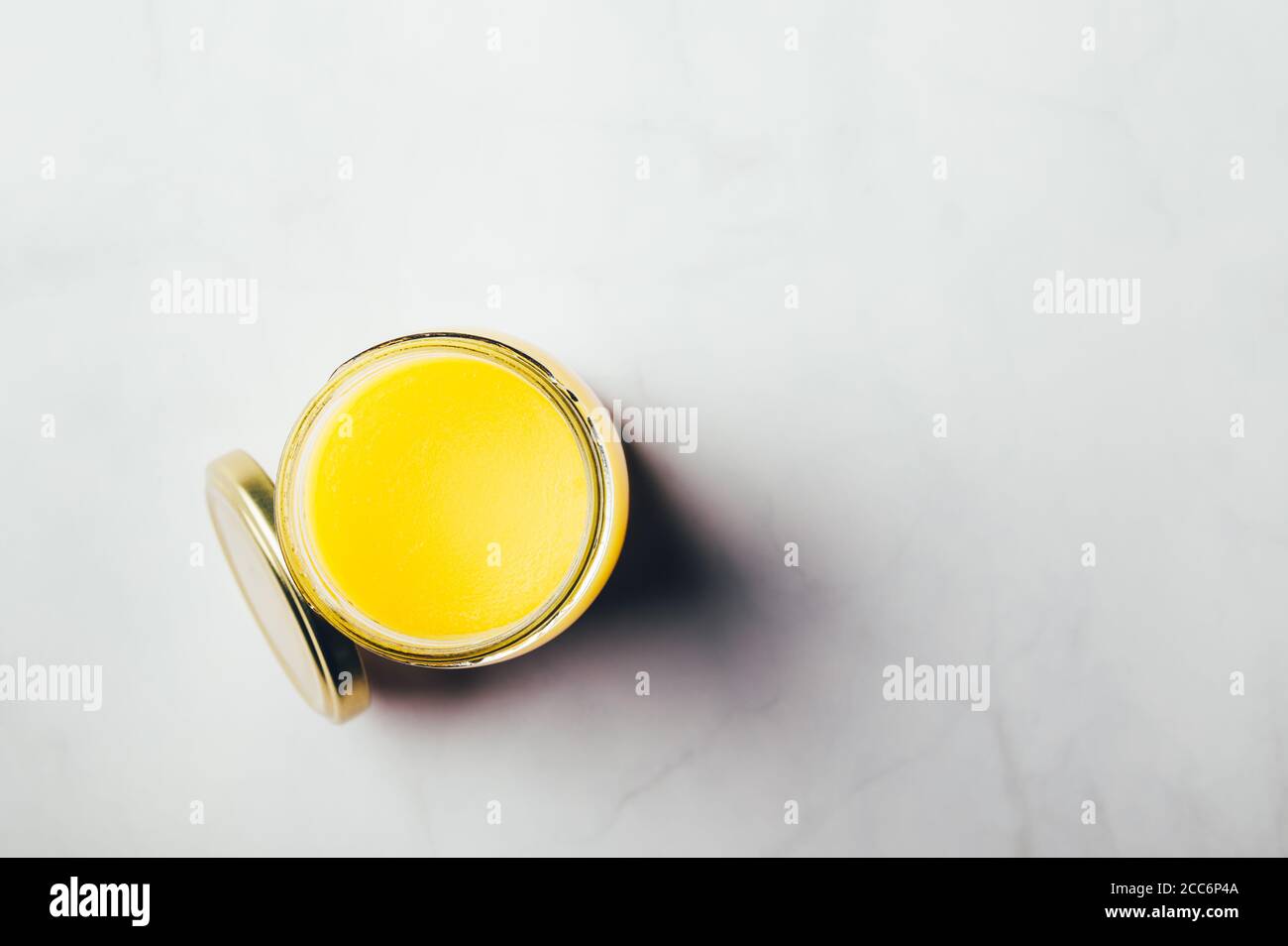 Ghee Pure Organic Cooking Oil Stock Photo Alamy