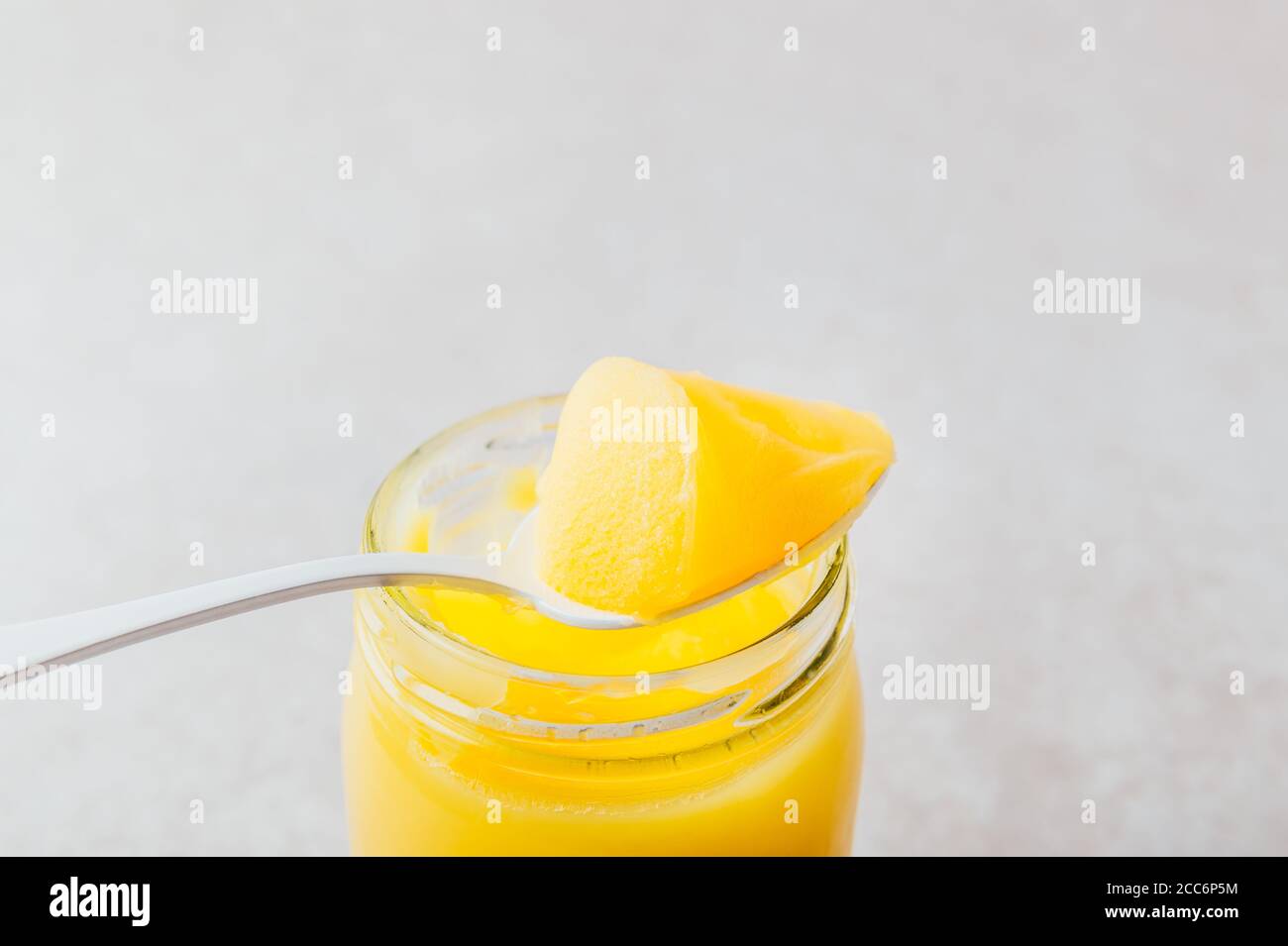 Ghee Pure Organic Cooking Oil Stock Photo Alamy