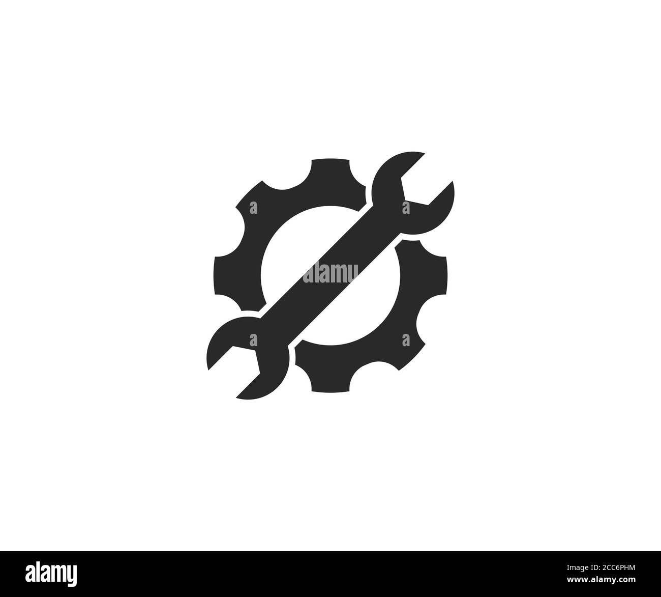 Service, technical, tools icon. Vector illustration, flat design. Stock Vector