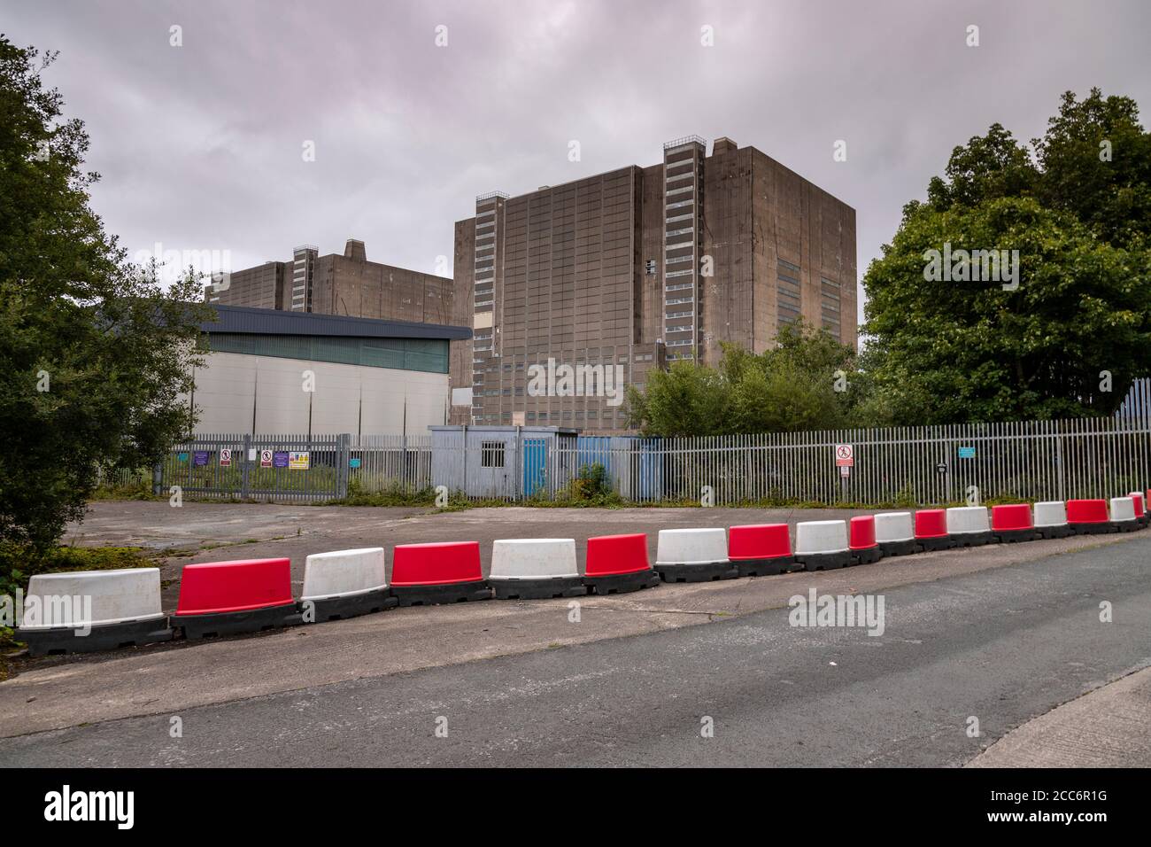 Trawsfynydd magnox nuclear power station, Wales Stock Photo