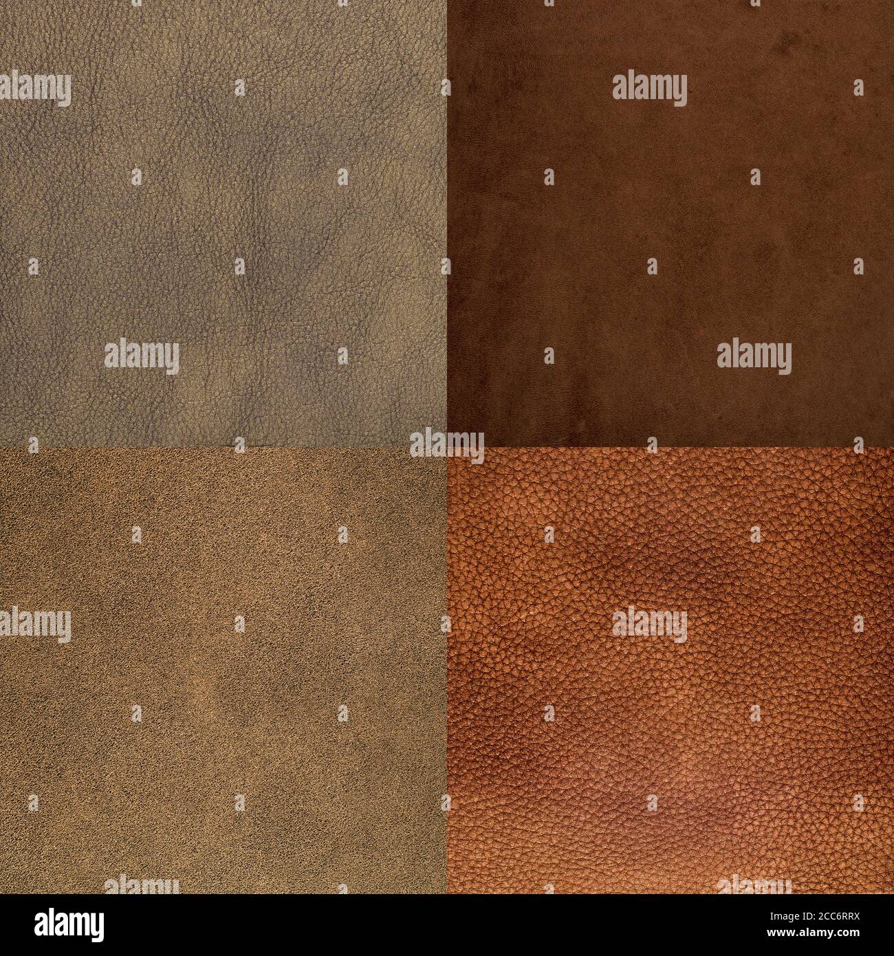 Leather Sample Texture Set of brown leather samples, texture background Stock Photo - Alamy