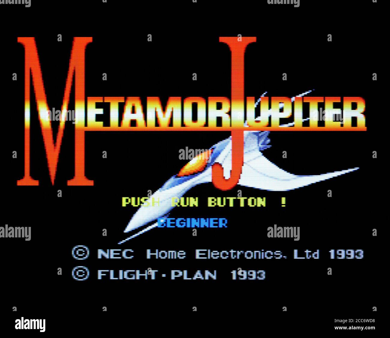Metamor Jupiter - PC Engine CD Videogame - Editorial use only Stock Photo
