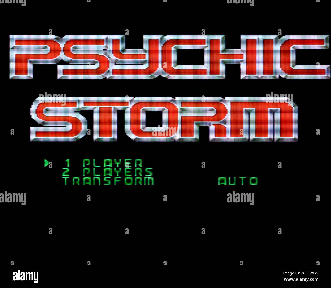 Psychic Storm - PC Engine CD Videogame - Editorial use only Stock Photo