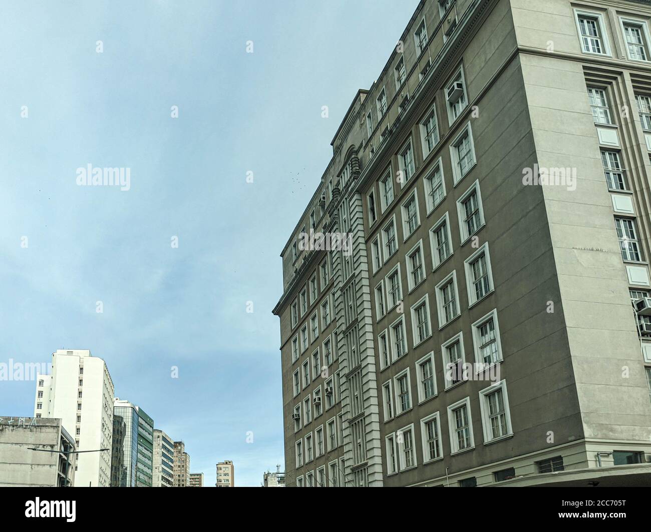 Ancient architecture. Urban area. Population center. Historic center of the city of Porto Alegre
