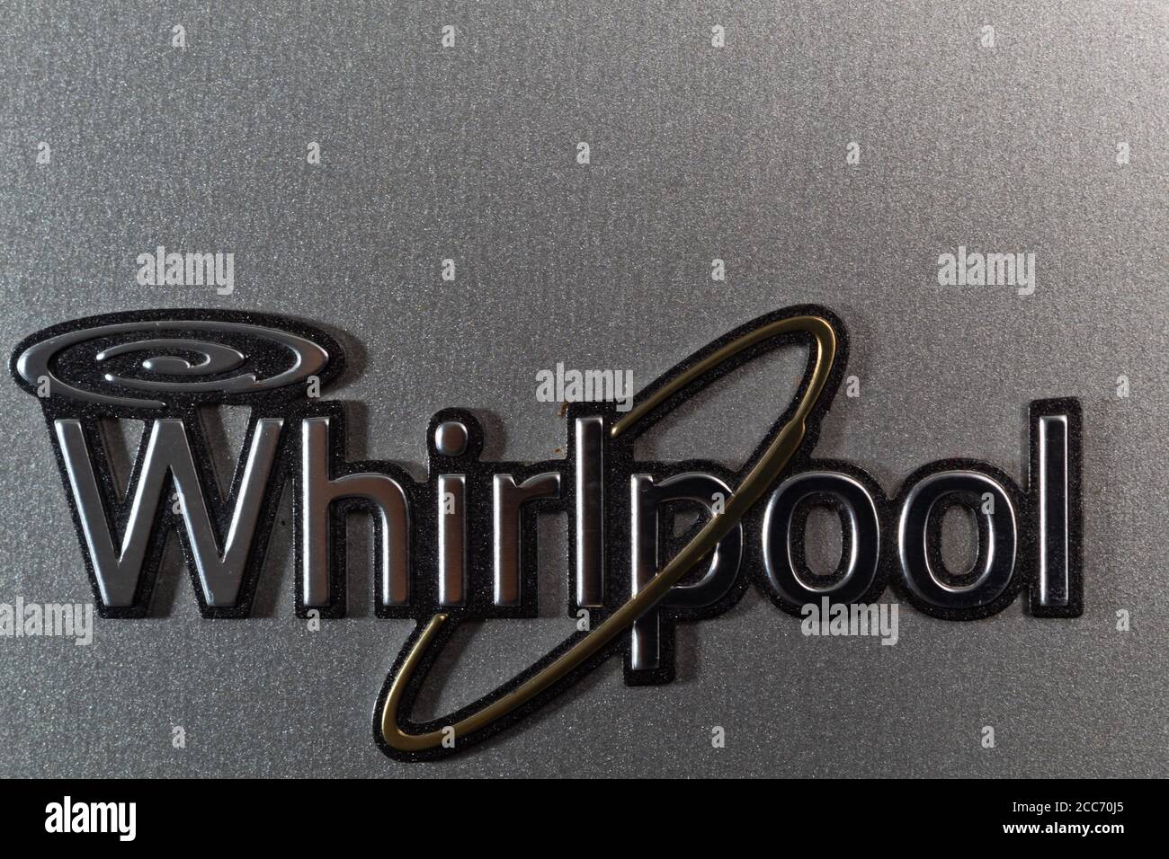 Benton Harbor, Michigan, United States August 18 2020 logo of famous