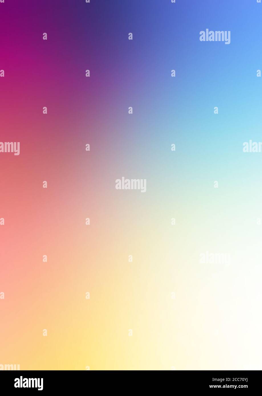 Bright colorful abstract blurry defocussed background Stock Photo