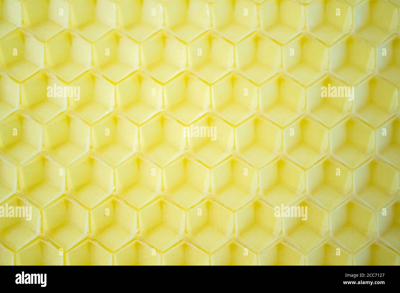 made of wax close up. products of bees. Background Stock