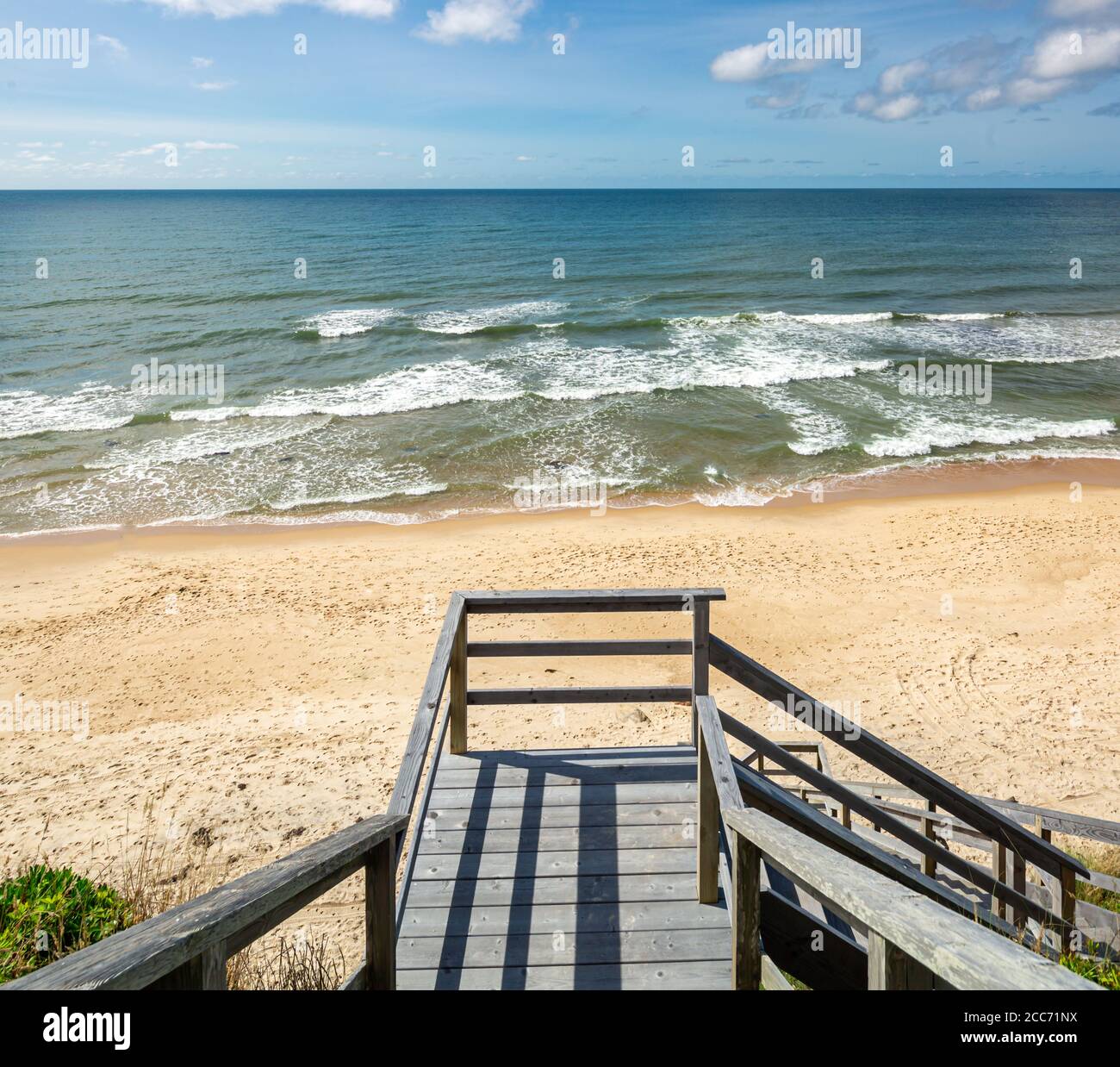 Summer day on a Montauk beach in Montauk, NY Stock Photo Alamy