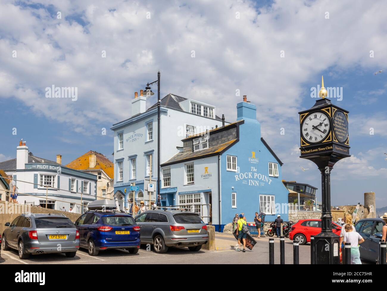 Lyme regis clock tower hires stock photography and images Alamy