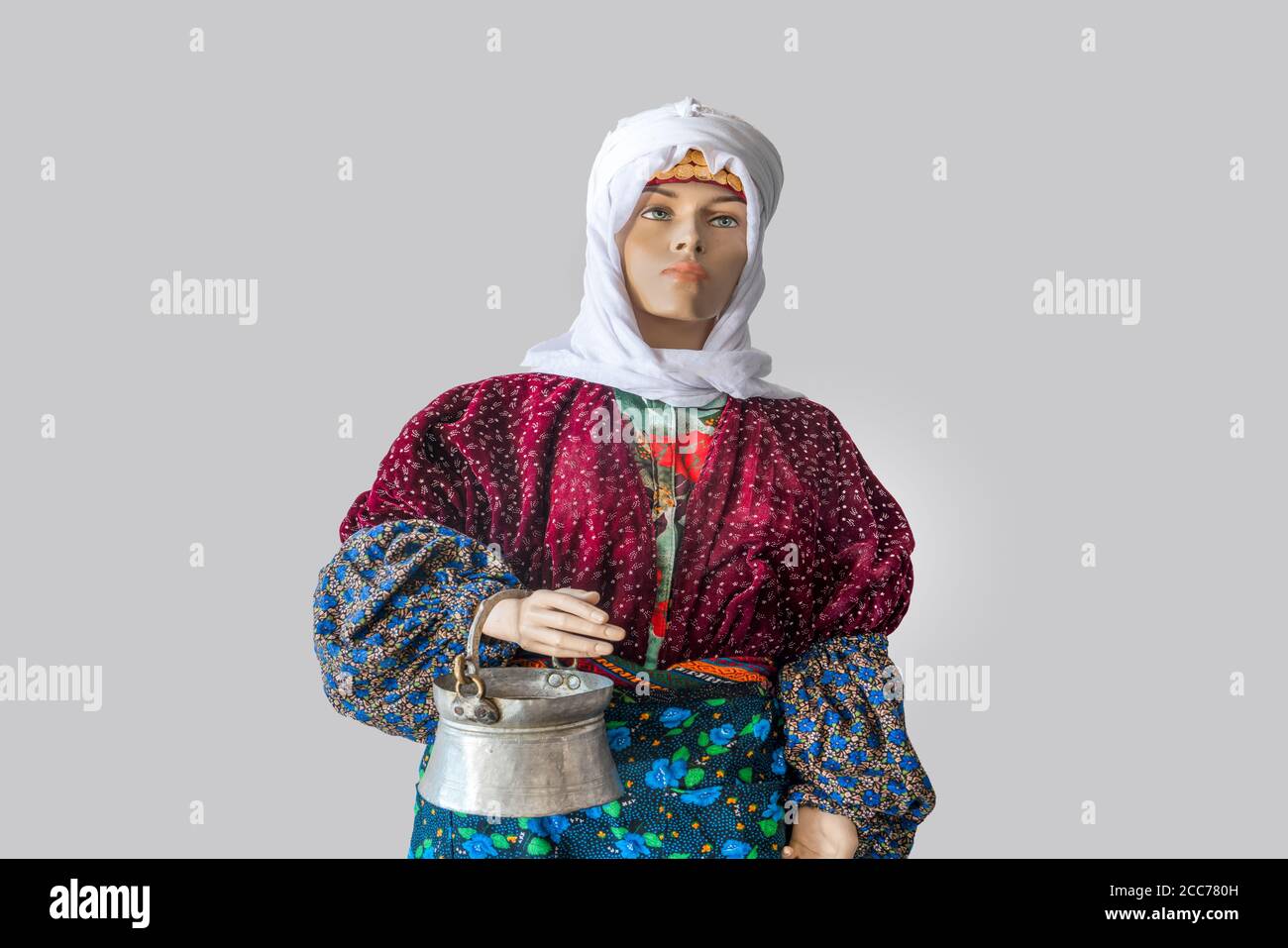 Turkish traditional dress female hi-res stock photography and