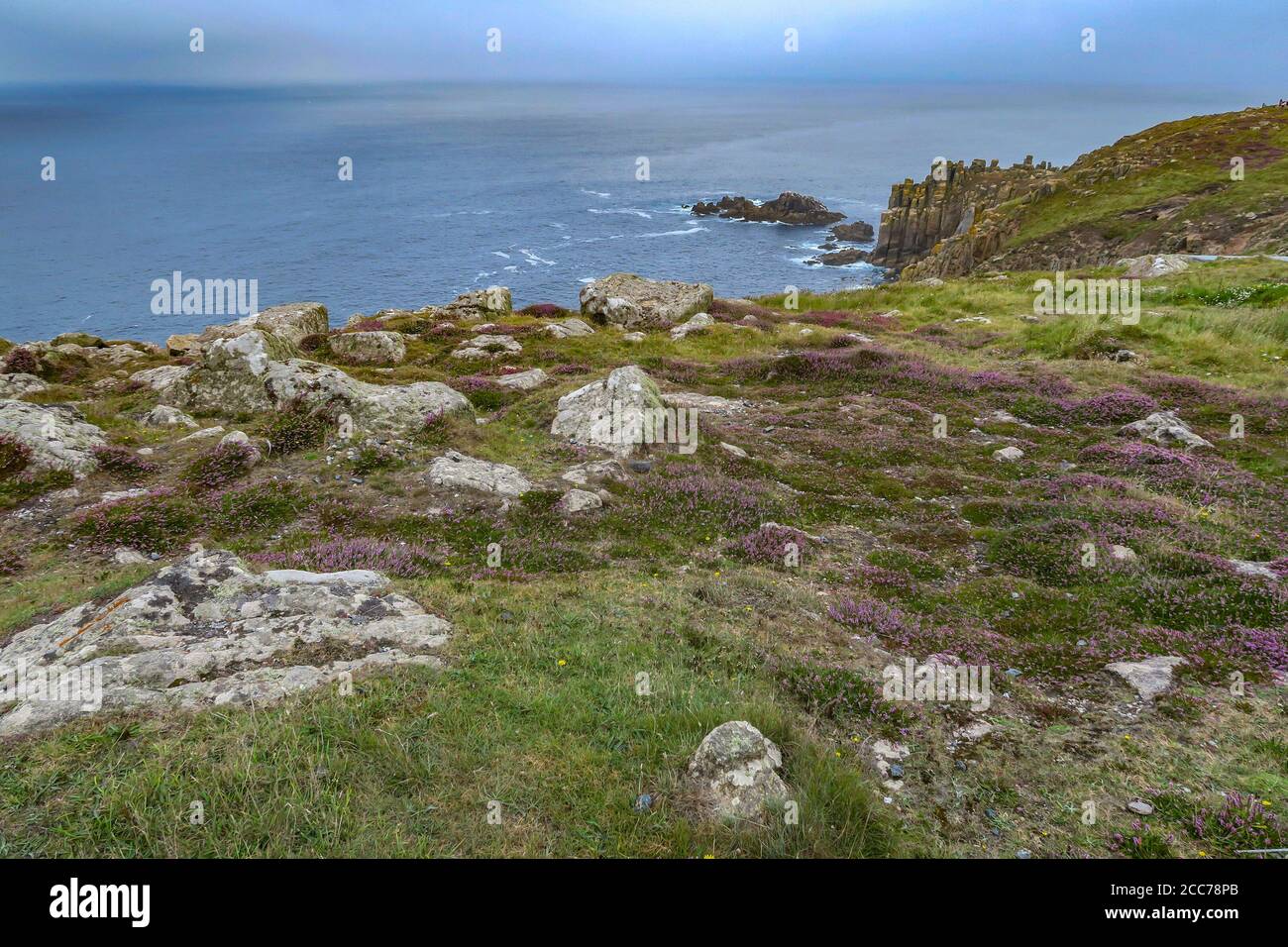 Lands End, Cornwall, UK Stock Photo