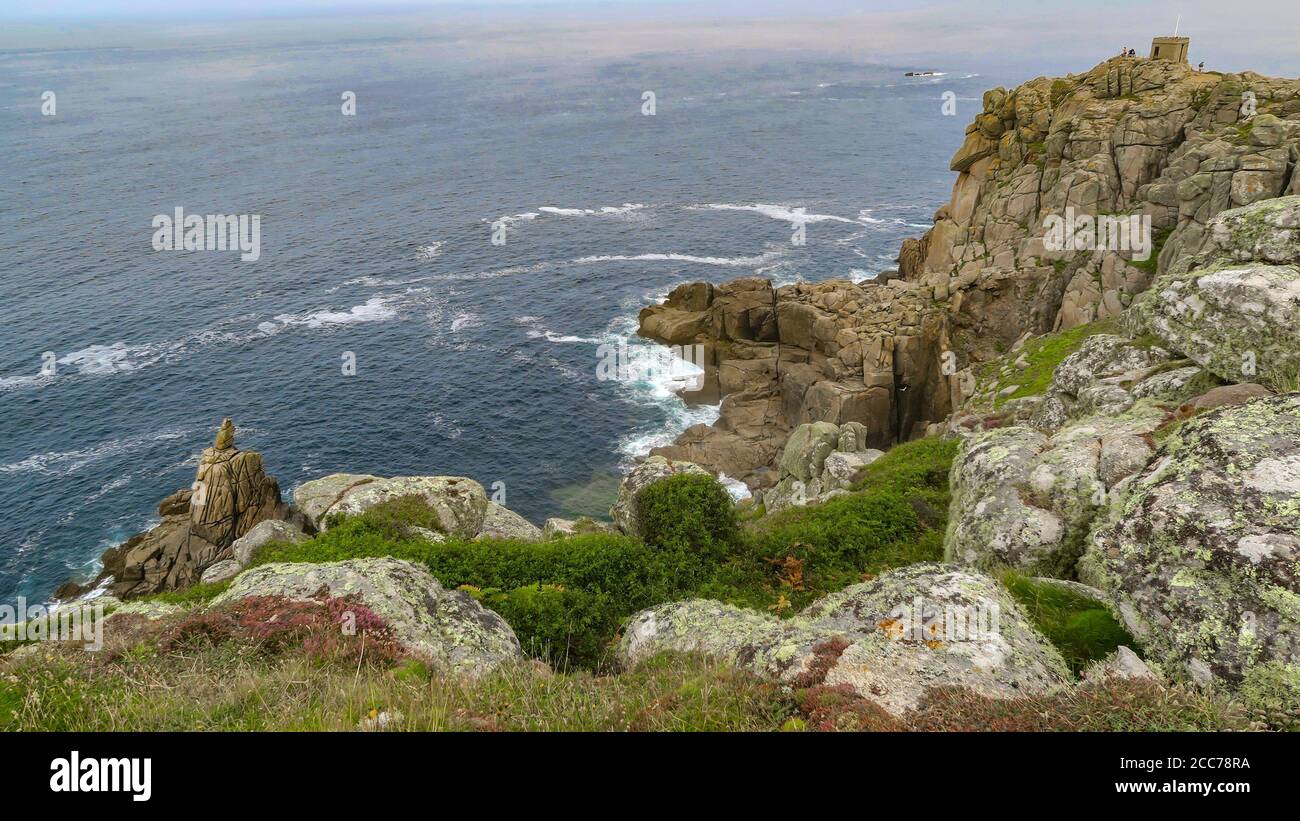 Lands End, Cornwall, UK Stock Photo