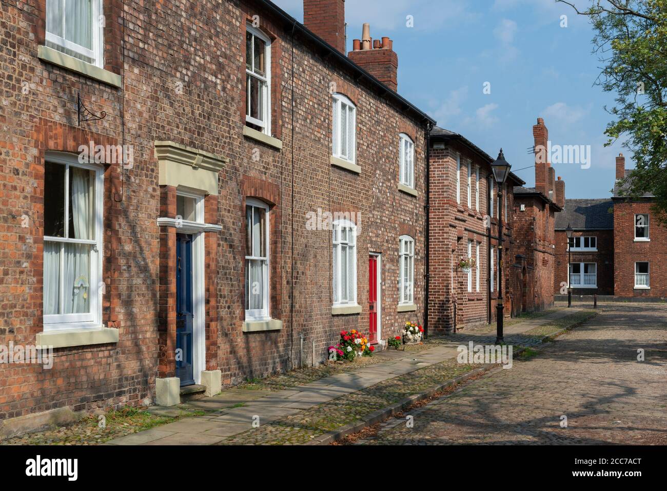 Fairfield Moravian Settlement in Doylsden, Tameside, Greater Manchester, UK Stock Photo