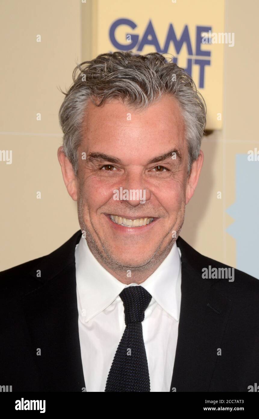LOS ANGELES - FEB 21:  Danny Huston at the Game Night Premiere at the TCL Chinese Theater IMAX on February 21, 2018 in Los Angeles, CA Stock Photo