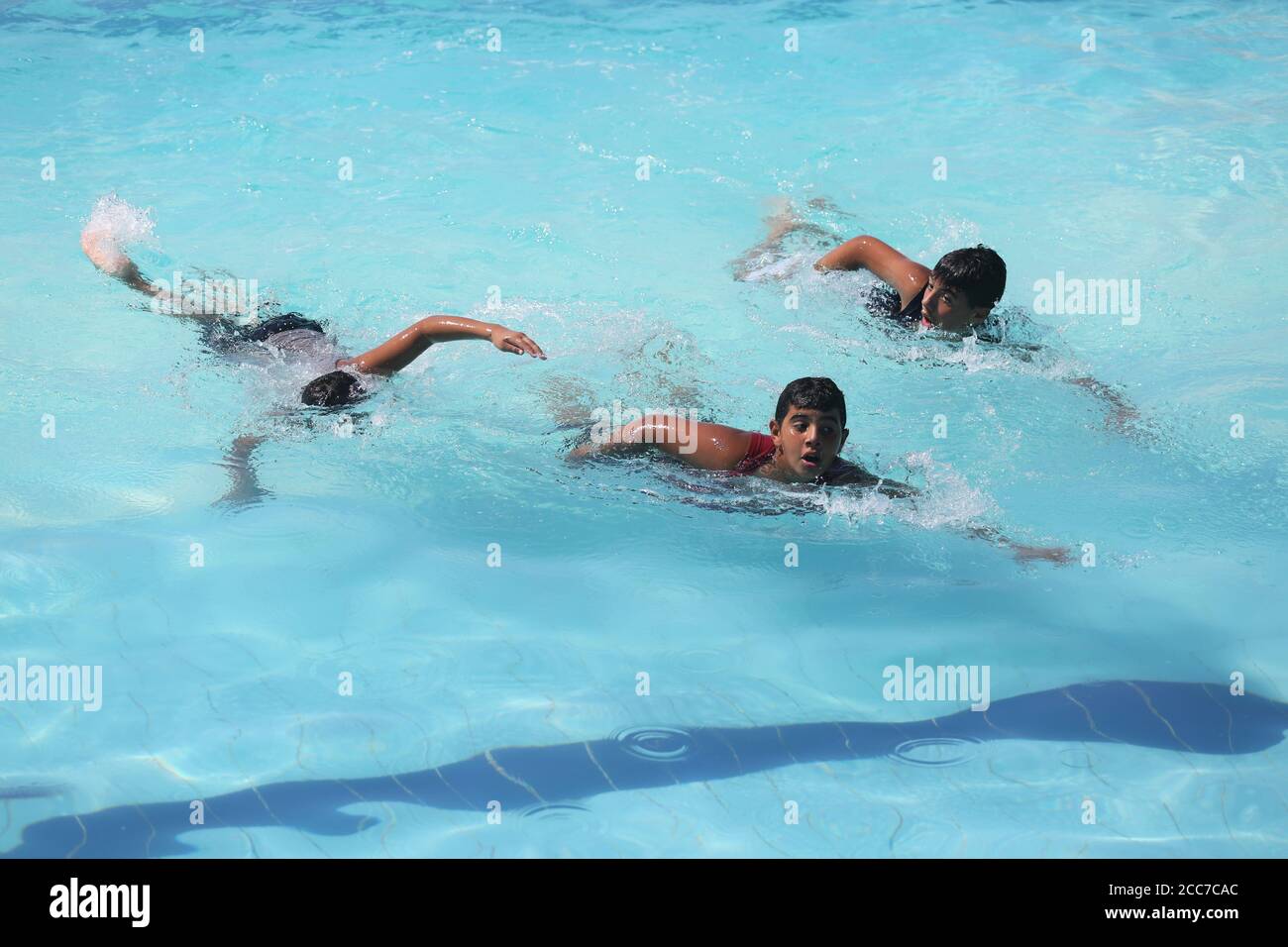 The Gaza Strip, The Gaza Strip, Palestine. 19th Aug, 2020. Palestinian