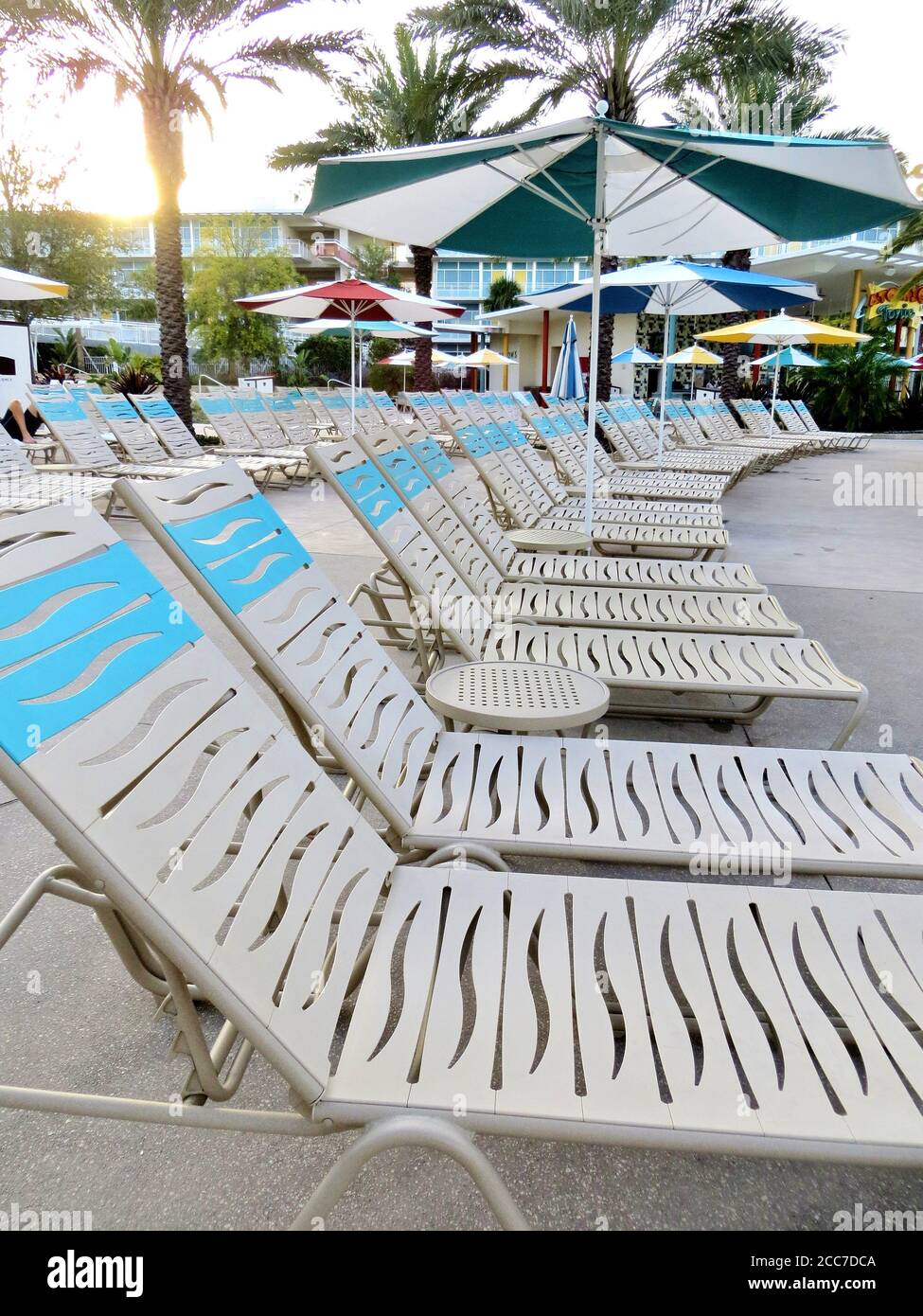 Sun bathing chairs hi-res stock photography and images - Alamy