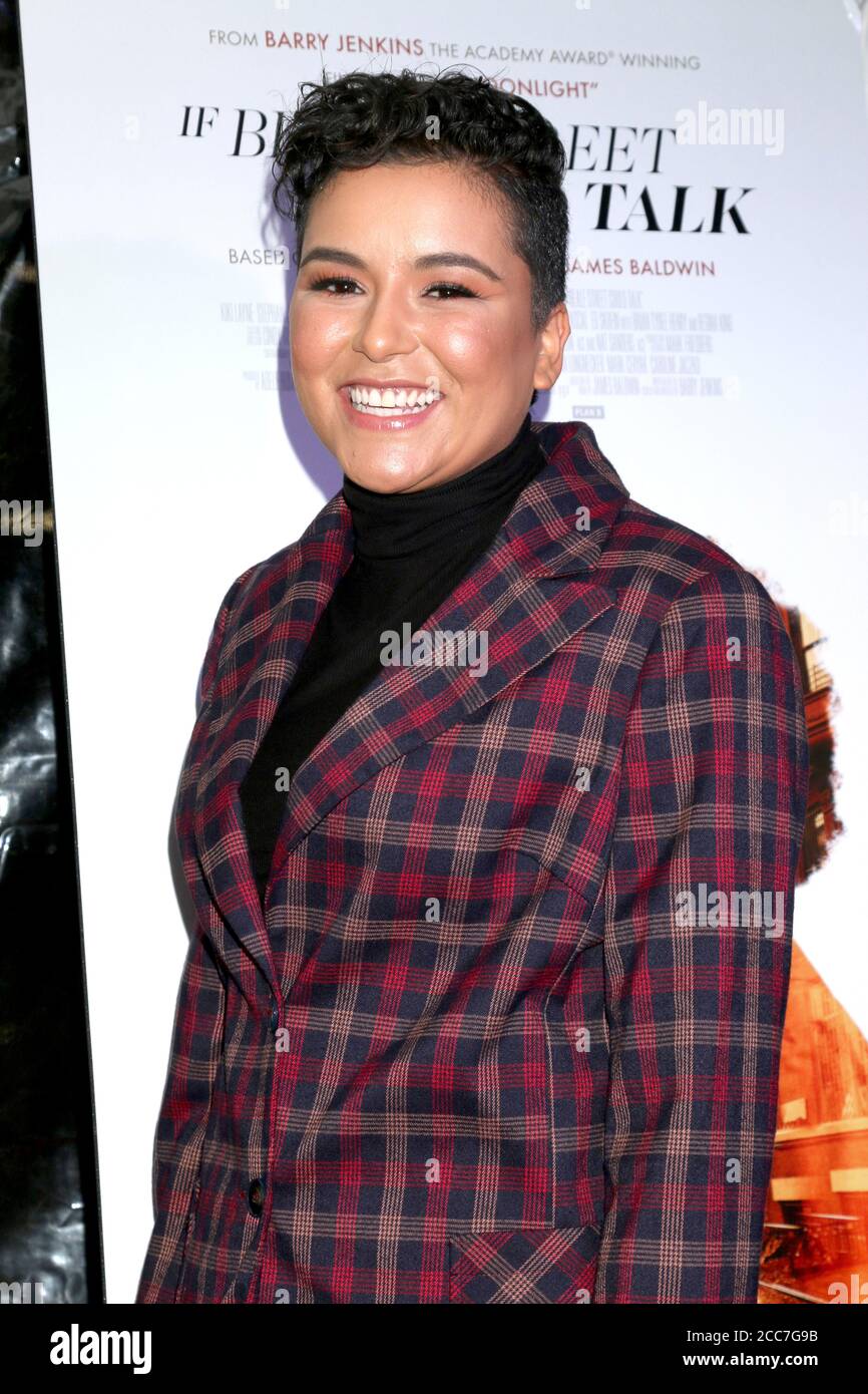 LOS ANGELES - DEC 4: Emily Rios at the If Beale Street Could Talk ...