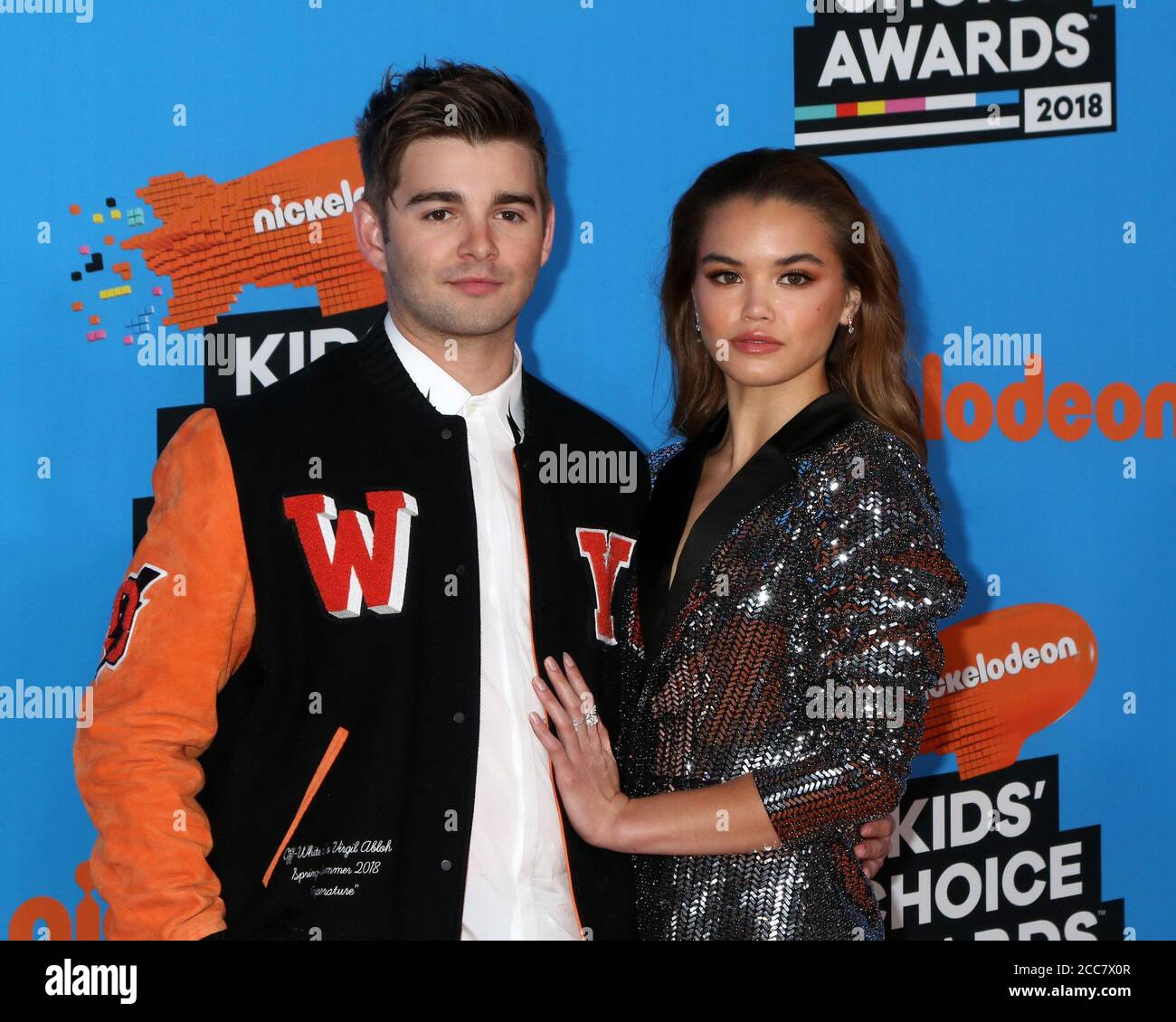 LOS ANGELES - MAR 24: Jack Griffo, Paris Berelc at the 2018 Kid's Choice  Awards at Forum on March 24, 2018 in Inglewood, CA Stock Photo - Alamy