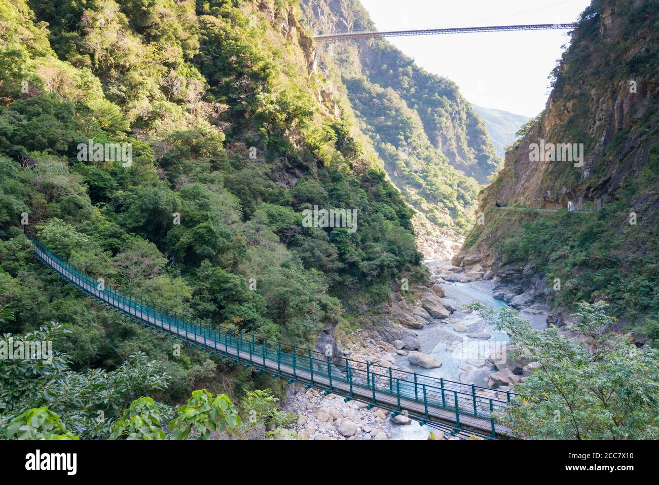 Hualien Taiwan Swallow Grotto Trail Yanzikou At Taroko National Park A Famous Tourist Spot In Xiulin Hualien Taiwan Stock Photo Alamy