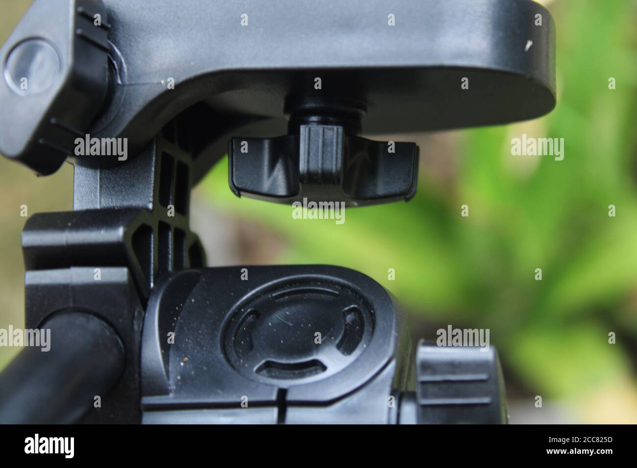 Camera stand with natural background Stock Photo Alamy