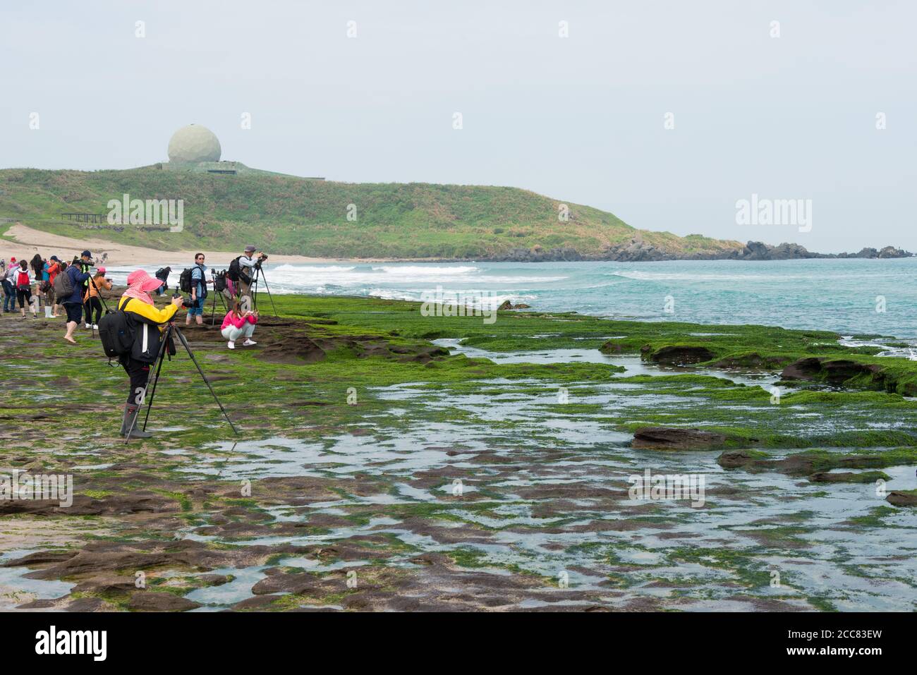 New Taipei City, Taiwan - Laomei Green Reef. a famous tourist spot in ...