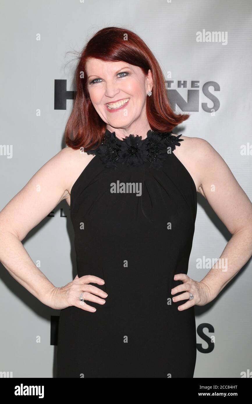 LOS ANGELES - JUN 20:  Kate Flannery at the Humans Play Opening Night at the Ahmanson Theatre on June 20, 2018 in Los Angeles, CA Stock Photo