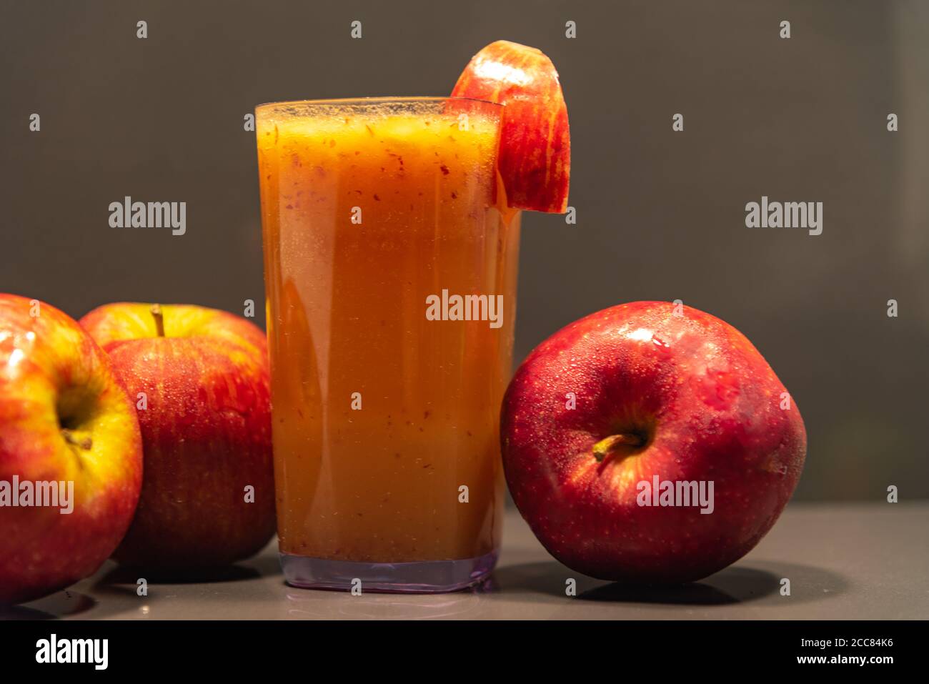 Apple juice. The benefits of apple juice are diverse because it has large  amounts of essential nutrients for general health of the body such as  phenol Stock Photo - Alamy