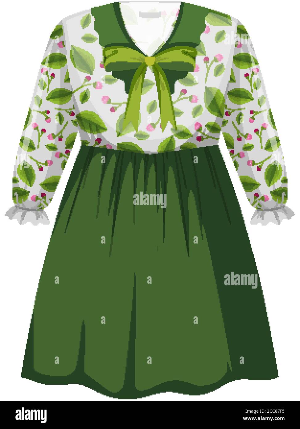 Isolated beautiful female outfit illustration Stock Vector Image & Art ...