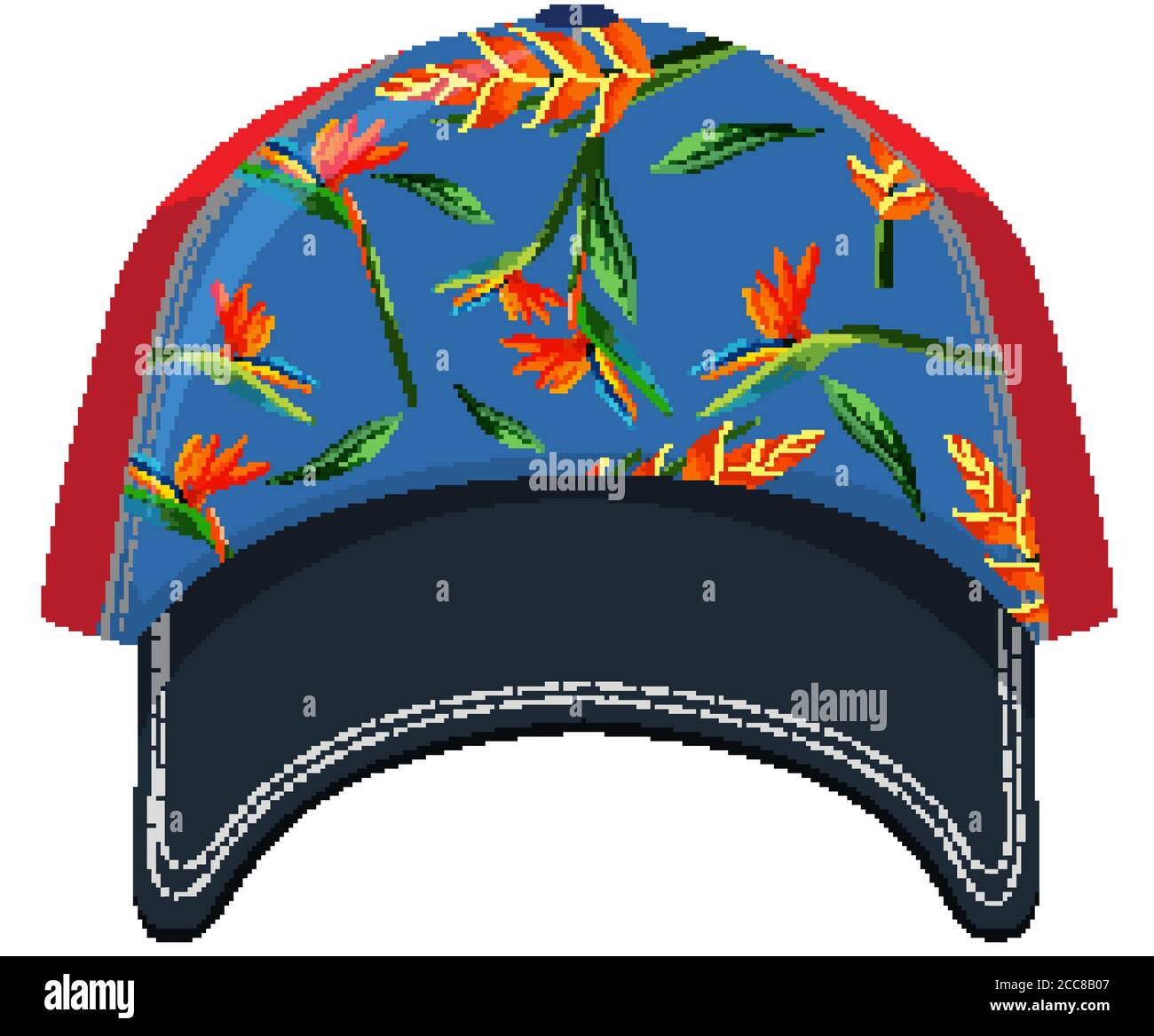 Isolated cap on white background illustration Stock Vector Image & Art ...